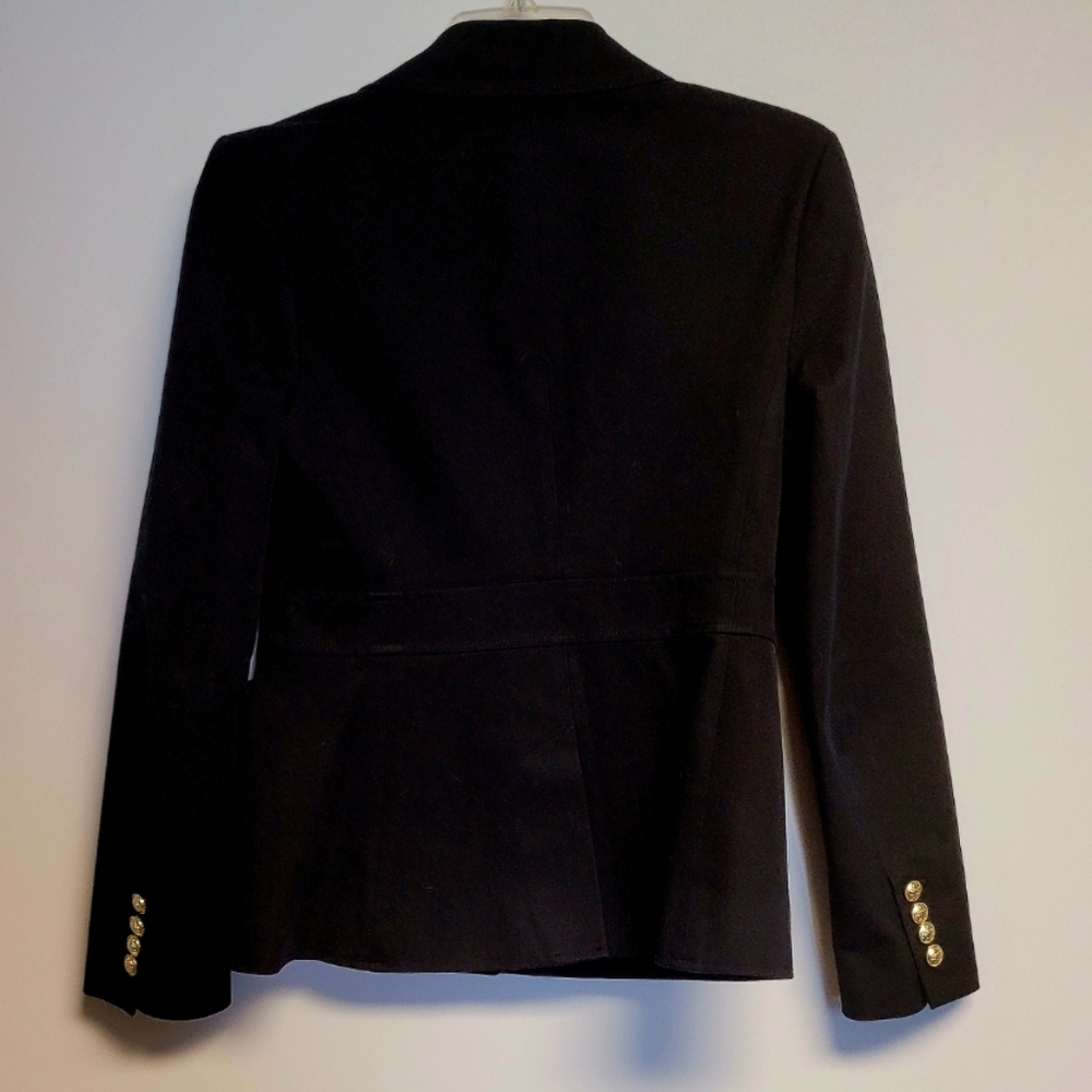 Derek Lam 10 Crosby  Black Utility Jacket Blazer Size 6 - Picture 5 of 7